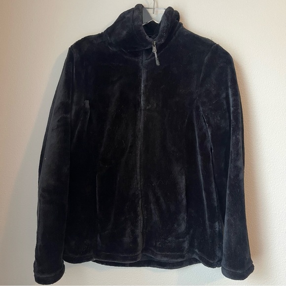 32 Degrees Jackets & Blazers - 32 Degrees Heat Black Faux Fur Zip Up Jacket Size Medium